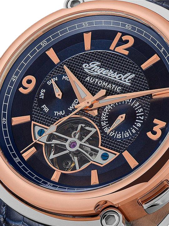 Image du produit Ingersoll 1892 Ingersoll I01101B The Michigan automatique 45mm 5ATM (Montre analogique, 42 mm)