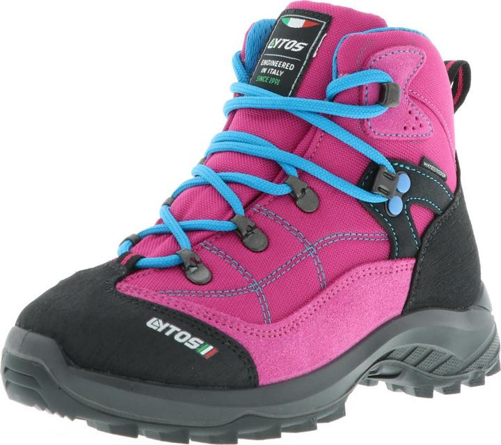 Actual product image Lytos Kids Girls Hiking Shoes Trekking Shoes Outdoor pink/turquoise (38)