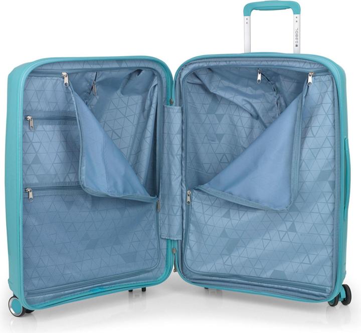 Immagine prodotto Gabol Carrello Queens a 4 ruote M 64,5 cm con piega ad espansione (72 l)