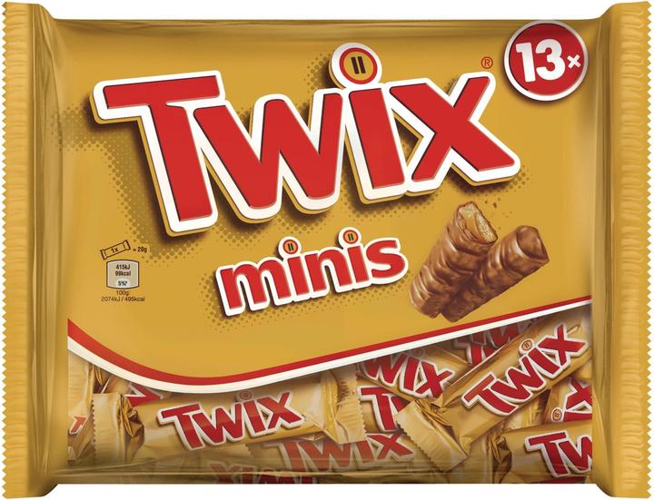Produktbild Twix Riegel Minis 250 g, Produkttyp: Milch (290 g)