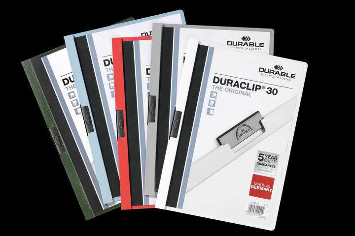 Image du produit Durable Dossier à pince DURACLIP, DIN A4, plastique, avec clip (A4, 25 x)