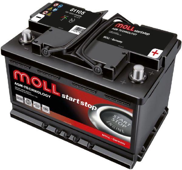 Produktbild Moll AGM Starterbatterie (12 V, 105 Ah, 950 A)
