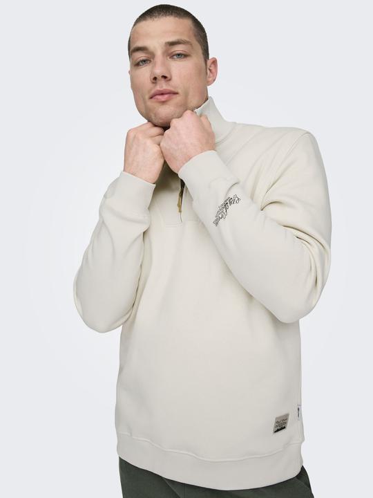 Actual product image Only & Sons Regular fit High neck sweatshirt Sweatshirt (XXL)