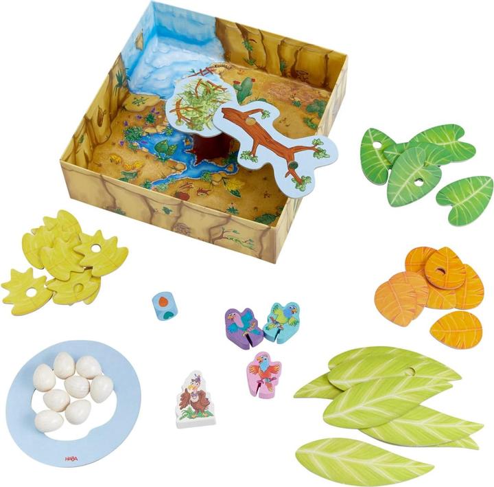 Actual product image Haba Oh dear, Mrs Geier! (German, French, Italian, English)