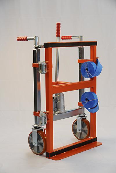 Rrr Hubtransporter, hydraulisch, VE 2 Stk, Tragfähigkeit 3500 kg, Hub 100 mm (3500 kg)