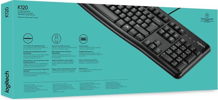 Actual product image Logitech K120 (US, Cable)