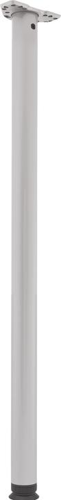 Produktbild Vasalat CAMAR Tischfuss Zoom höhenverstellbar 1100-1200mm, Stahl silber