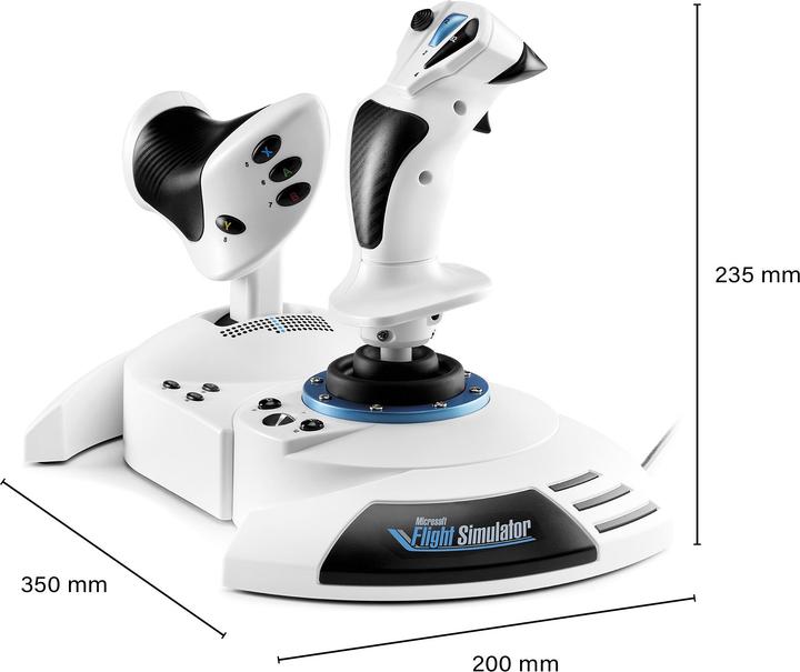 Image du produit Thrustmaster T. Flight Hotas One MSFS Édition spéciale (Xbox One S, Xbox Series X, Xbox Series S, Windows, Xbox One X)