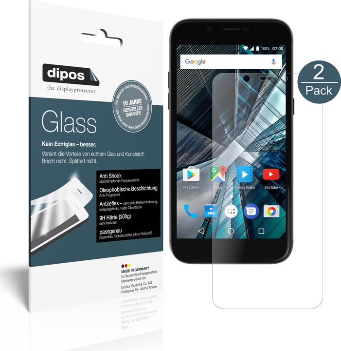 Produktbild Dipos Displayschutz Anti-Shock (2 Stück, Archos 50 Graphite)