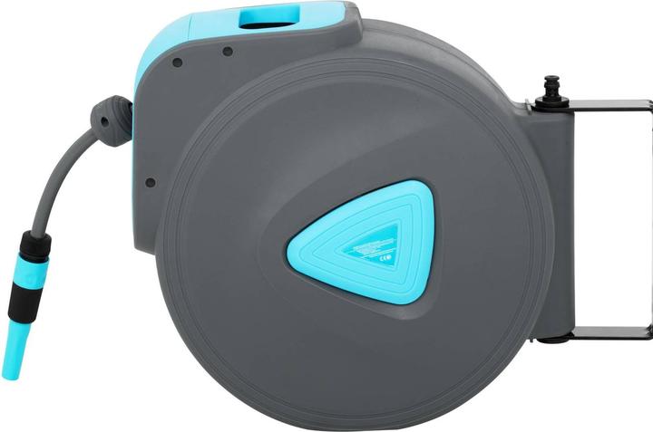 Produktbild Hillvert Schlauchtrommel Automatik Schlauch Wandschlauchbox Gartenschlauch 30 + 2 M (32 m)