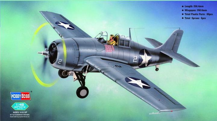 Produktbild Hobby Boss F4F-4 Wildcat Fighter