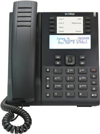 Actual product image Mitel MiVoice 6910 IP Phone