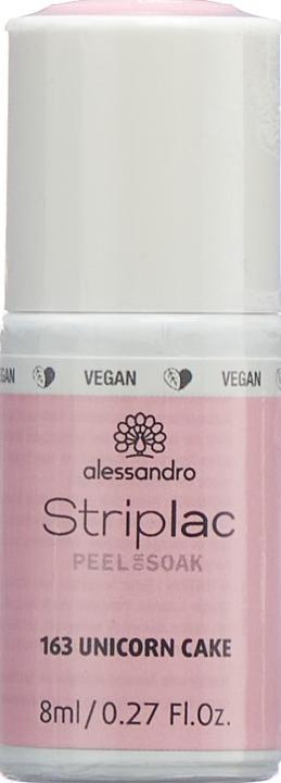 Produktbild Alessandro Nagelgel Striplac 2.0 Unicorn Cake (163, UV-Gel Lack)