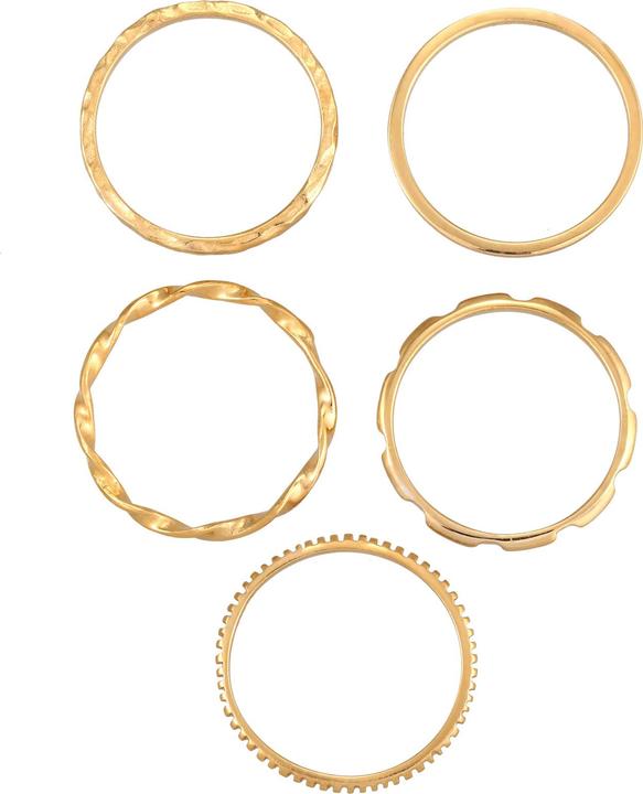 Image du produit Elli Basic Ring, set de bagues (58, Argent 925)
