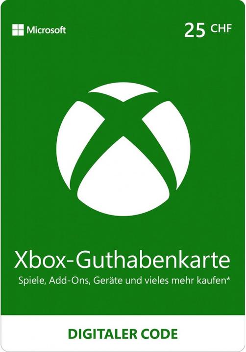 Microsoft Xbox-Store (25 CHF)