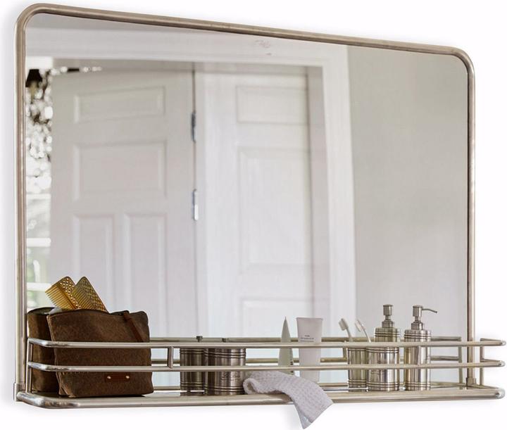 Actual product image Loberon Mirror Opoli silver (85 x 120 x 18 cm)