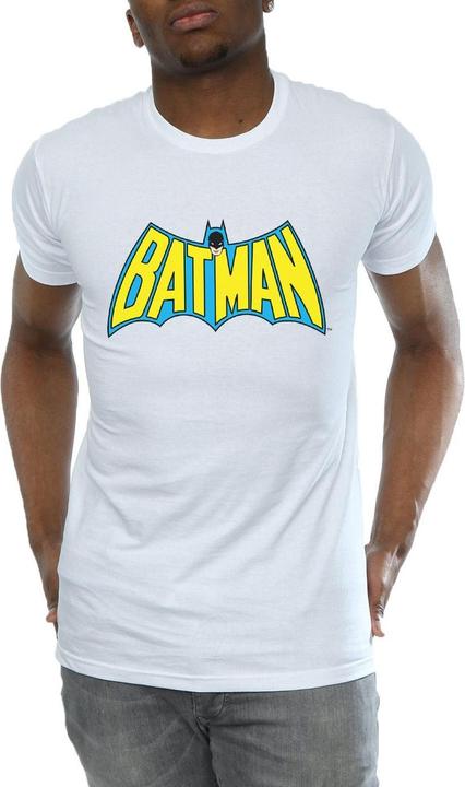 Immagine prodotto Batman Maglietta in cotone con logo retrò da uomo (L)