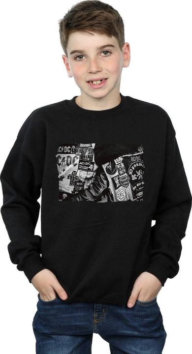 Actual product image AC/DC Boys Badges And Posters Collection Sweatshirt (140, 146)