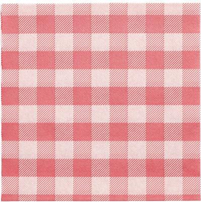 Actual product image Papstar Vichy check (100 x, 33 x 33 cm)