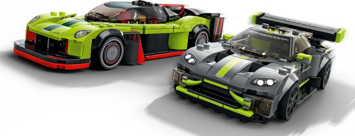 Productafbeelding LEGO Aston Martin Valkyrie AMR Pro & Aston Martin Vantage GT3 (76910, LEGO Snelheidskampioenen)