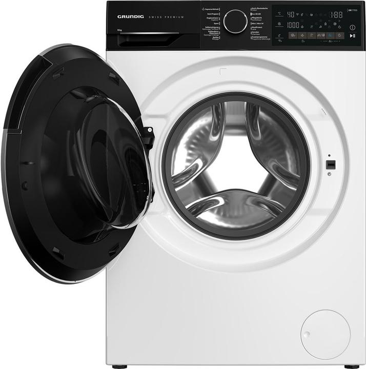 Image du produit Grundig Lave-linge WM7200, 9kg, A, blanc (9 kg)