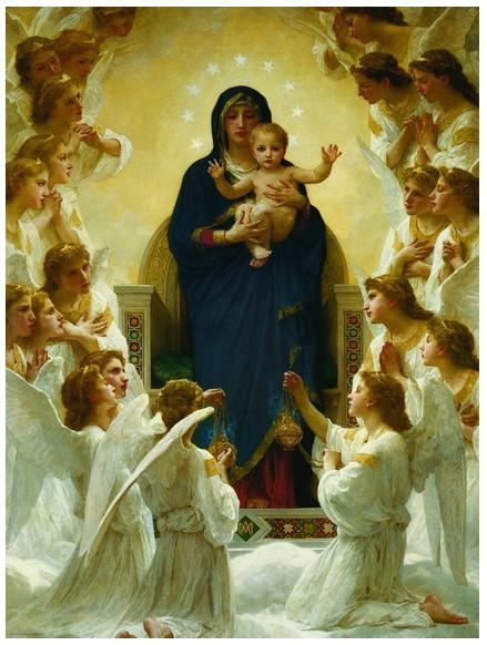 Image du produit Eurographics Vierge Marie avec des anges (1000 pièces)