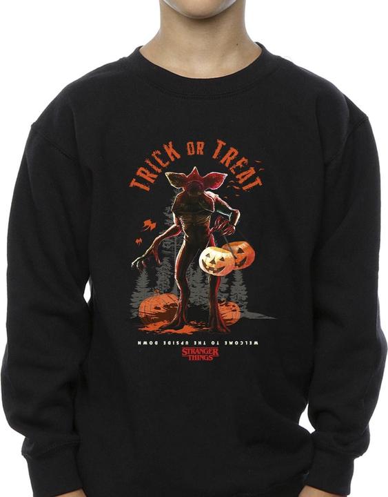 Image du produit Netflix - Sweat STRANGER THINGS TRICK OR TREAT DEMAGORGON - Garçon (128)