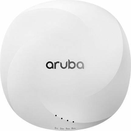Actual product image HPE Aruba AP615 (RW) Dualradio Triband :2 802.11ax WiFi 6E Internal Antennas Campus Remanufactured AP (1200 Mbit/s)