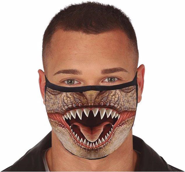 Image du produit Fiestas Guirca Masque protection - Dinosaure: Velociraptor