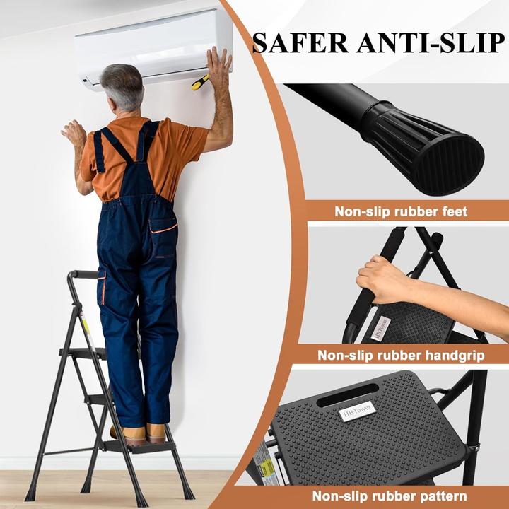 Produktbild HBTower 3-Stufen-Leiter (Trittleiter, 108 cm)