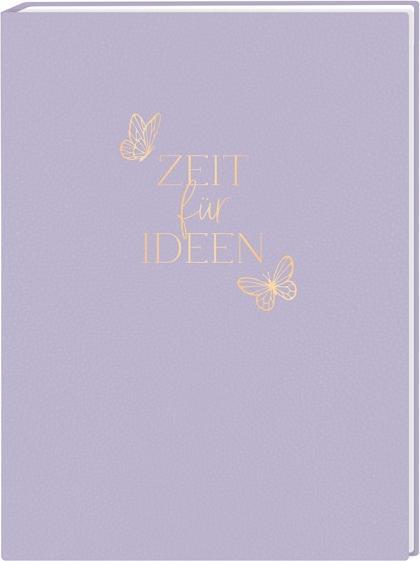 Actual product image Notebook - Time for ideas - by Schreibkram Manufaktur (Dotted, Hardcover)