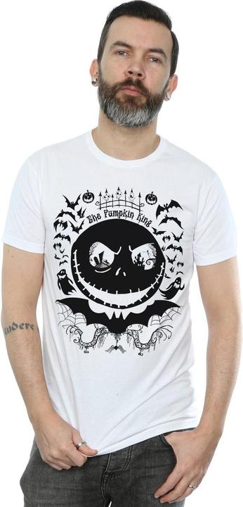 Immagine prodotto Disney Nightmare Before Christmas Jack The Pumpkin King Maglietta Uomo (3XL)