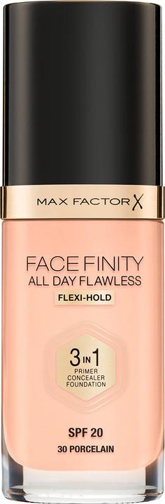 Produktbild Max Factor All Day Flawless 3in1 Fond de Teint No 30 (030)