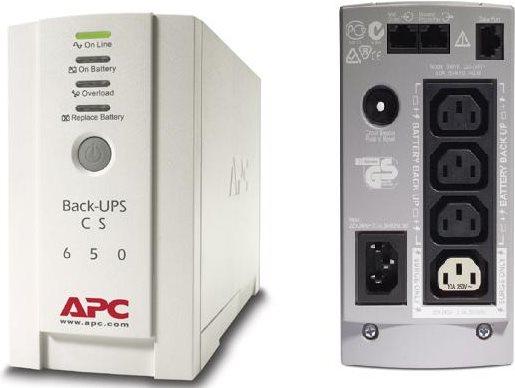 Actual product image APC Back-UPS (650 VA, 400 W, Standby UPS)