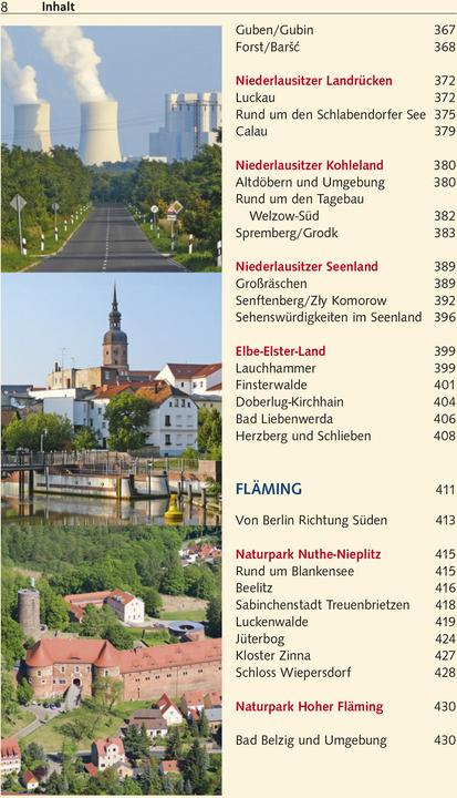 Actual product image Travel Guide Brandenburg