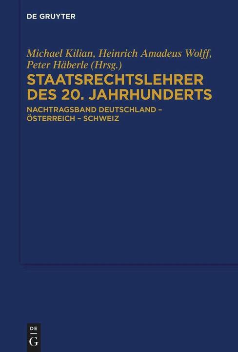 Immagine prodotto Staatsrechtslehrer des 20. Jahrhunderts (Tedesco, Michael Kilian, Peter Häberle, Heinrich Amadeus Wolff, 2023)