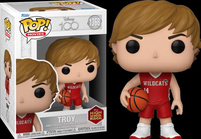 Actual product image Funko High School Musical POP! Movies Vinyl figurine Troy 9 cm