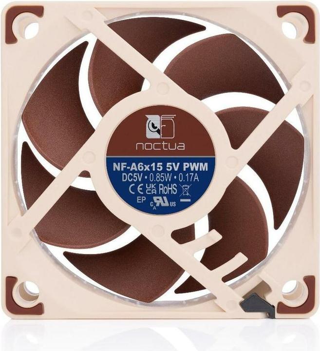 Actual product image Noctua NF-A6x15 5V PWM (60 mm, 1 x)