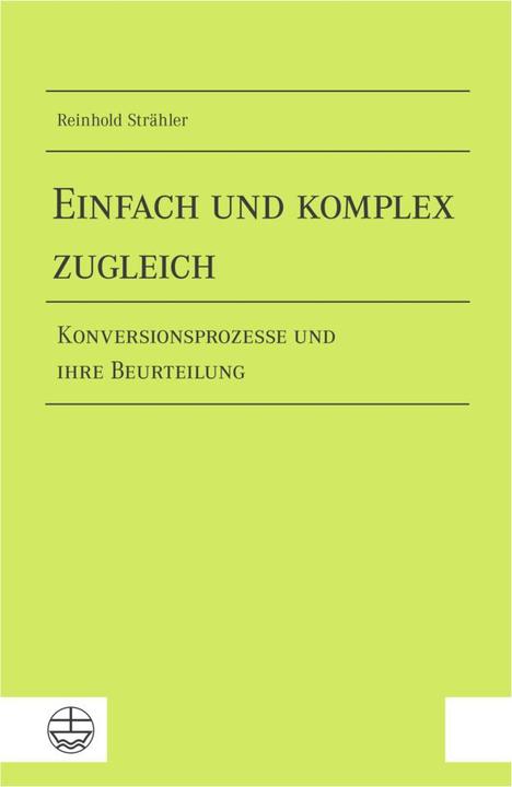 Produktbild Einfach und komplex zugleich (Deutsch, Reinhold Strähler, 2021)