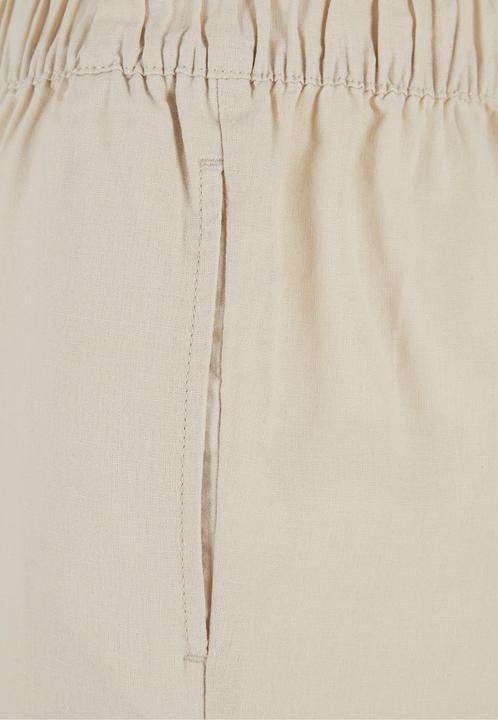 Actual product image Urban Classics Ladies Linen Mixed Wide Pants - 161183 (L)