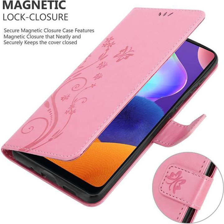 Actual product image Cadorabo Flower Book Cover (Samsung Galaxy A31)
