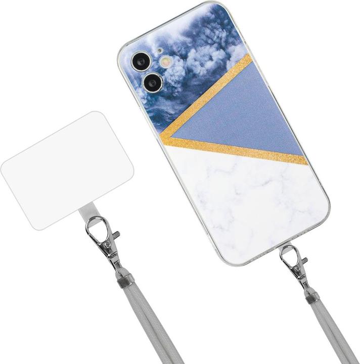 Produktbild König Design Hülle Handy Schutz für Apple iPhone 12 Mini Handykette Case Cover Bumper Etuis