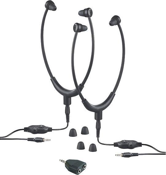 Image du produit Newgen medicals 2 casques TV stéthoscopiques (Filaire)