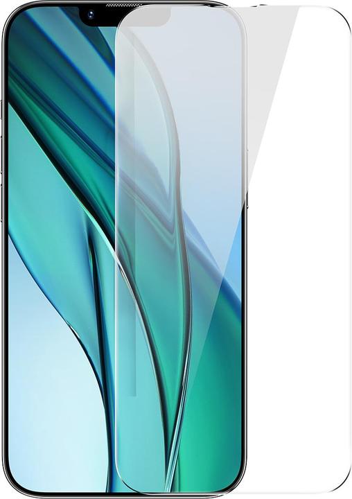 Produktbild Baseus All-glass Crystal Tempered Glass EasyStick Film iP14 (Pack of 2) (2 Stück, Apple iPhone 14)