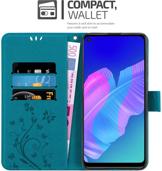 Immagine prodotto Cadorabo Copertina del libro di fiori (Huawei P40 Lite E)