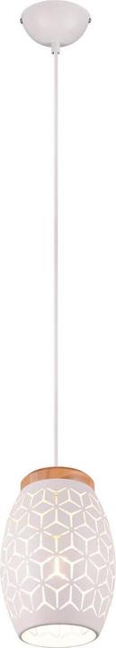 Image du produit Reality Bidar Suspension E27 ⌀15cm Blanc Mat Réglable en hauteur (E27)