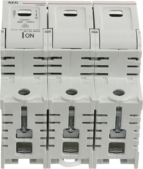 Produktbild ABB LD023+ - Sich.-Lasttrennschalter D02 3 polig, 63A LD023+