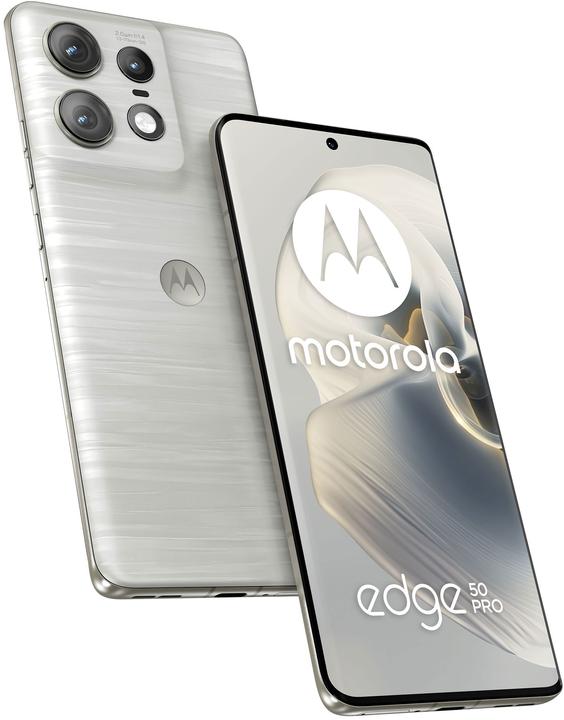 Produktbild Motorola Edge 50 Pro (512 GB, Moonlight Pearl, 6.67", Dual SIM, 50 Mpx, 5G)
