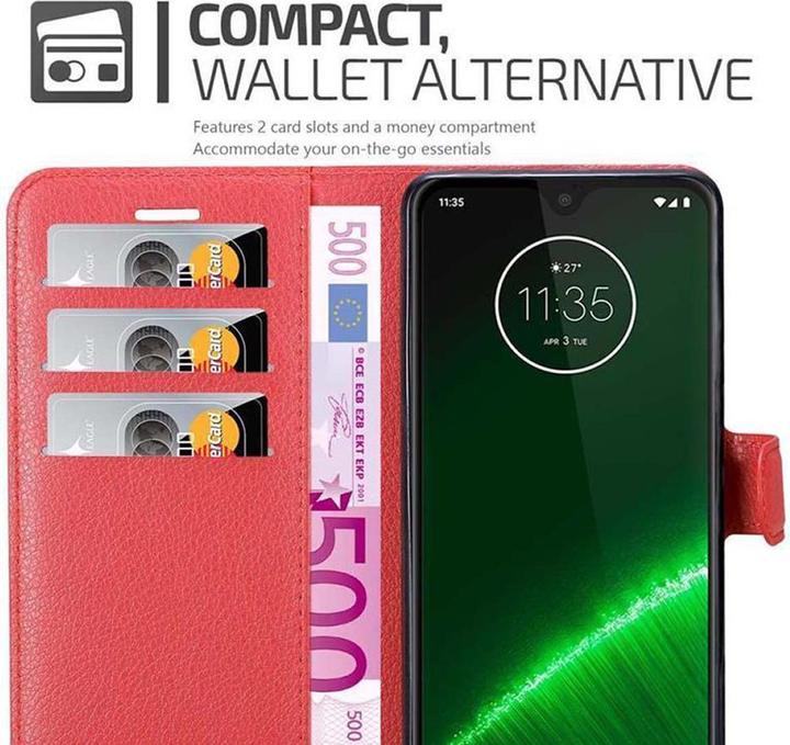 Produktbild Cadorabo Book mit Standfunktion Cover (Motorola Moto G7)