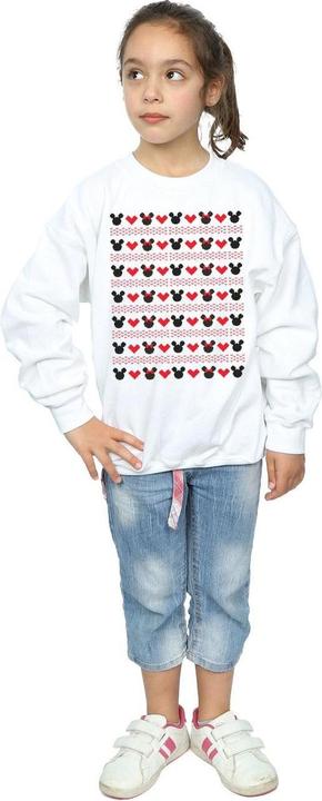 Image du produit Disney - Sweat MICKEY AND MINNIE CHRISTMAS HEARTS - Fille (116)
